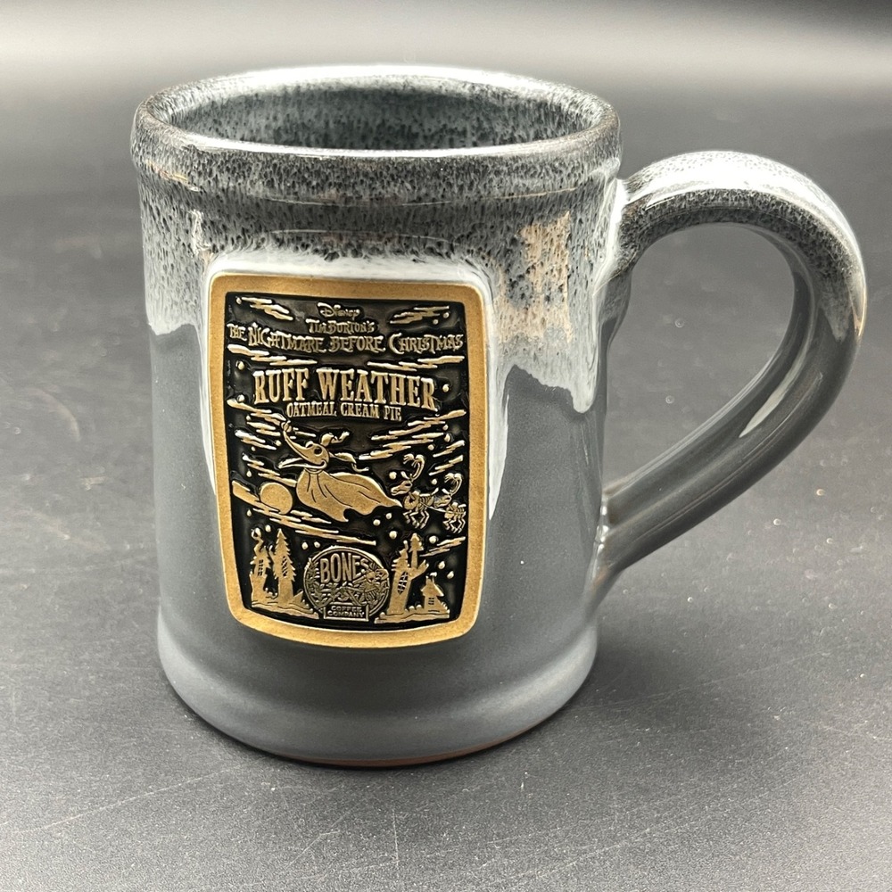 Bones Coffee Ruff Weather Zero Dog Nightmare Before Christmas Mug Deneen Pottery